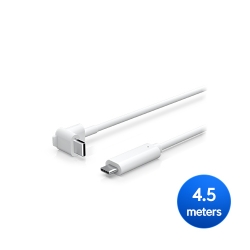 Ubiquiti G4 Instant Camera ( G4-Ins) PoE To Usb-c Cable, Length 4.5M, White, GbE Connectivity UACC-G4-INS-Cable-USB-4.5M