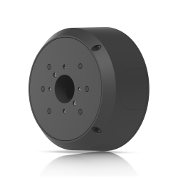 Ubiquiti Camera Tamper-resistant Junction Box, Black,For UniFi Bullet/Dome/Turret Camera, Mounting Durability, Aesthetics,Ease Maintenance UACC-Camera-JB-B