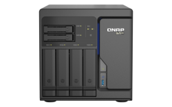 QNAP TS-h686-D1602-8G 6 Bay Tower NAS Intel Xeon D-1602 2 cores/4 threads 2.5 GHz processor(Turbo Boost up to 3.2 GHz),