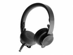 LOGITECH ZONE UC WIRELESS STEREO HEADSET,BLUETOOTH, NOISE CANCELLING,USB A RECEIVER, 2YR W 981-000915