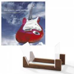 Dire Straits, Mark K The Best Of Dire Straits - Double Vinyl Album & Crosley Record Storage Display Stand UM-9875767-BS