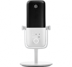 Elgato Wave:3 - Premium USB Condenser Microphone and Digital Mixing Solution, Anti-Clipping Technology, Capacitive Mute, Streaming and Podcasting 10MAB9911(WAVE3-W)