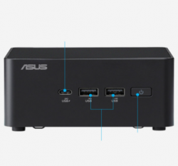 ASUS NUC 14 PRO/ Revel Canyon/ MTL-H 28W (U7 155H)/ Tall Kit(L6) - No Cord requires AC06C05AU RNUC14RVHU700000I