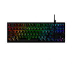 Hp HyperX Alloy Origins Core PBT HX Blue - Mechanical Gaming Keyboard, PBT keycaps, Responsive HyperX Mechanical Switches, Aircraft-grade aluminum body 639N8AA#ABA