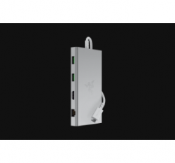Razer USB C Dock-11-in-1 Multiport Adapter (Mercury Edition)-FRML Packaging RC21-02250200