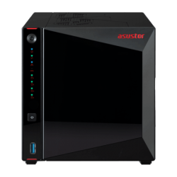 ASUSTOR 4-BAY NAS(AS5404T) + SEAGATE IRONWOLF HDD 40TB (4 x 10TB)