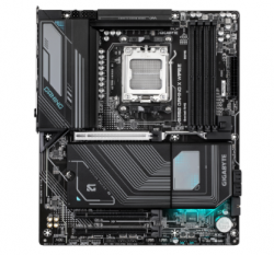 Gigabyte B850 GAMING X WIFI6 Motherboard with AMD B850 chipset; 4 x DDR5 DIMM sockets supporting up to 256 GB; Dual channel memory architecture; Realtek Audi GA-B850-GAMING-X-WIFI6E