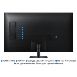 SAMSUNG 43" (16:9) M7 4K UHD SMART MONITOR, HDMI(2), USB-C, USB(3), BT,WIFI, VESA, 3YR LS43FM702UEXXY