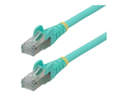 STARTECH 3M AQUA CAT6A S FTP SNAGLESS PATCH CABLE LSZH NLAQ-3M-CAT6A-PATCH