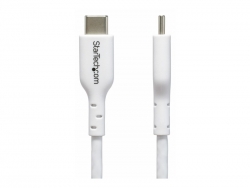 STARTECH 2M USB-C CHARGING CABLE, 60W 3A PD, WHITE, LTW USB2CC2MNCWHE