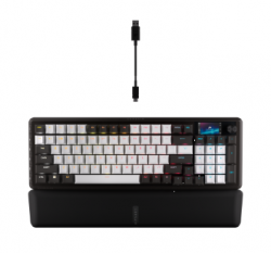Corsair VANGUARD 96-Pulse, Black & White, Dual Tone PBT CH-91E921I-NA(VG96P-BW-DT)