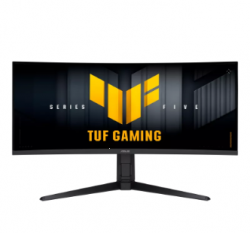 ASUS - Components & Peripherals 34-inch WQHD VA panel, Curved design 3440x1440, 250Hz(OC), 0.5ms, AMD FreeSync Premium, Extreme Low Motion Blur, VESA DisplayHDR 400, 95% DCI-P3 VG34WQML5A