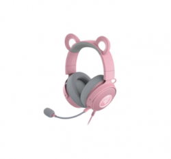 Razer Kraken Kitty V2 Pro-Wired RGB Headset with Interchangeable Ears-Quartz Edition RZ04-04510200