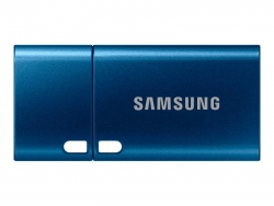 SAMSUNG 256GB USB TYPE-C DRIVE, UP TO 400MBs R/W, BLUE, 5YR WTY MUF-256DA/APC