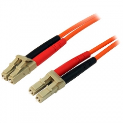 STARTECH.COM 2M FIBER OPTIC CABLE - MULTIMODE DUPLEX 50/125 - LSZH - LC/LC, LTW 50FIBLCLC2