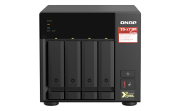 QNAP TS-473A-8G 4-Bay NAS, AMD V1500B quad-core 2.2 GHz processor, 8GB DDR4 RAM (max 64GB),