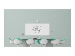 LOGITECH SCRIBE WHITEBOARD CAMERA FOR TEAMS & ZOOM ROOMS, WHITE - 2YR WTY 960-001332