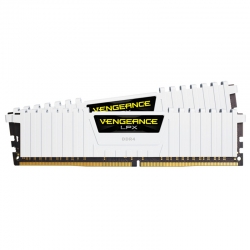 CORSAIR Vengeance LPX, DDR4, 3200MHz 32GB 2x16GB Dimm, Unbuffered, Dual Rank, CMK32GX4M2E3200C16W