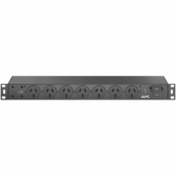 APC by Schneider Electric SurgeArrest Performance Surge Suppressor/Protector - Black - IEC 60320 C14 - 1 x IEC 60320 C13, 7 x AS/NZS - 2400 J - 230 V AC - Input240 V AC Output - 2 m - Rack-mountable NET8RMIB-AZ