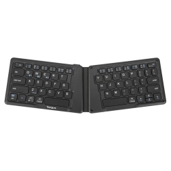 Targus Wireless Folding Keyboard - Antimicrobial - Bluetooth - US AKF003US