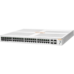 HPE Aruba Instant On 1930 48 Ports Manageable Ethernet Switch - Gigabit Ethernet, 10 Gigabit Ethernet - 10/100/1000Base-T, 10GBase-X - 3 Layer Supported - Modular - 36.90 W Power Consumption - Twisted Pair, Optical Fiber - 1U High - Rack-mountable - L JL6