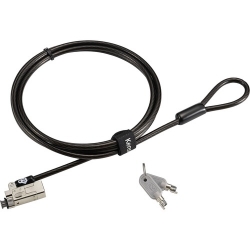 Kensington Slim NanoSaver Cable Lock For Notebook - 1.80 m Cable - Carbon Steel - For Notebook K65021WW