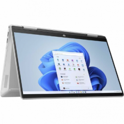 HP Pavilion X360 14-ek1097TU i5-1335U 8GB DDR4-3200 256GB PCIe-SSD 14 Inch FHD Touch Screen Webcam Wifi-6 BT-5.3 3-cell Batt Windows 11 Home 1/1/0 Warranty -Silver 942H0PA