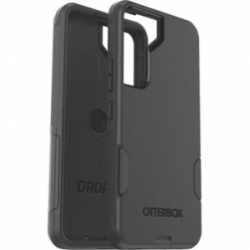 OtterBox Commuter Case for Samsung Galaxy S22 Smartphone - Black - Bacterial Resistant, Drop Resistant, Bump Resistant, Impact Absorbing, Impact Resistant, Dirt Resistant, Dust Resistant, Lint Resistant - Synthetic Rubber, Polycarbonate 77-86384