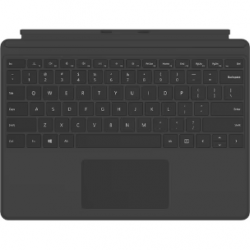 Microsoft Surface Keyboard - Docking Connectivity - Proprietary Interface - TouchPad - Black - Mechanical Keyswitch - Tablet, Notebook QJX-00015