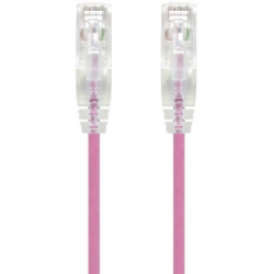 Alogic Alpha 1 m Category 6 Network Cable for Network Device - First End: 1 x RJ-45 Network - Male - Second End: 1 x RJ-45 Network - Male - Gold Plated Connector - LSZH - 28 AWG - Pink C6S-01PNK