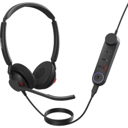 Jabra Engage 50 II Wired On-ear Stereo Headset - Black - Binaural - Ear-cup - 50 Hz to 20 kHz - MEMS Technology Microphone - USB Type A 5099-299-2119