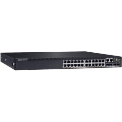 Dell EMC PowerSwitch N2200 N2224PX-ON 24 Ports Manageable Ethernet Switch - 2 Layer Supported - Modular - Twisted Pair, Optical Fiber - 1U High - Rack-mountable 210-ASPC