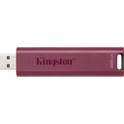 Kingston DataTraveler Max 256 GB USB 3.2 (Gen 2) Type A Flash Drive - Red - 1000 MB/s Read Speed - 900 MB/s Write Speed DTMAXA/256GB