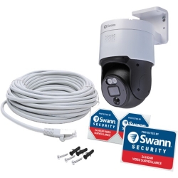 Swann Enforcer NHD-900PT Indoor/Outdoor 4K Network Camera - Colour - 39.62 m Infrared Night Vision - 3840 x 2160 - IP66 - Weather Proof, Rain Resistant, Snow Resistant SWNHD-900PT-AU