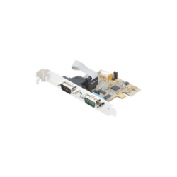 StarTech.com Serial Adapter - Low-profile Plug-in Card - PCI Express x1 - PC, Linux - 2 x Number of Serial Ports External 21050-PC-SERIAL-CARD