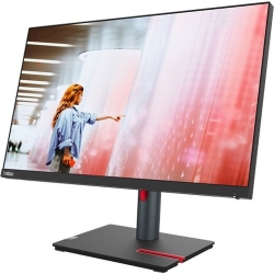 Lenovo ThinkVision P24q-30, 23.8inch QHD monitor, IPS, 2560x1440 (16:9), Anti-glare, Height adj, Tilt, Swivel, Pivot, Natural LBL, HDMI1.4 & DP1.4& DP out & Audio Out, 4xUSB3.2 gen 1 hub, 3Y warranty 63B4GAR6AU