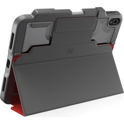 STM Goods Dux Plus Rugged Carrying Case (Folio) for 27.7 cm (10.9") Apple iPad (10th Generation) Tablet - Red - Drop Resistant, Bump Resistant, Water Resistant Flap, Damage Resistant, Shock Absorbing - Polycarbonate, Thermoplastic Polyurethane (TPU) B STM
