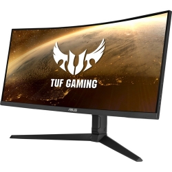 ASUS TUF VG34VQL1B 34" WQHD Curved Screen LED Gaming LCD Monitor - 21:9 - Black - 863.60 mm Class - Vertical Alignment (VA) - 3440 x 1440 - 16.7 Million Colours - FreeSync Premium - 550 cd/m² Peak (HDR Mode), 550 cd/m² Typical - 1 ms - HDMI - USB Hub VG34