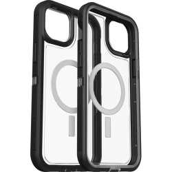 OtterBox Rugged Carrying Case Apple iPhone 14 Plus Smartphone - Black Crystal (Clear/Black) - Dirt Resistant, Drop Resistant, Scrape Resistant, Bump Resistant, Lint Resistant Port, Dust Resistant Port, Dirt Resistant Port - Polycarbonate, Synthetic Ru 77-