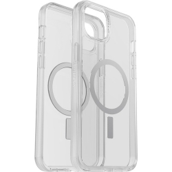 OtterBox Symmetry Series+ Case for Apple iPhone 14 Plus Smartphone - Clear - Drop Resistant, Bump Resistant - Polycarbonate, Synthetic Rubber 77-89170