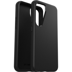 OtterBox Symmetry Case for Samsung Galaxy S23+ Smartphone - Black - Drop Resistant, Bacterial Resistant, Shock Absorbing - Synthetic Rubber, Polycarbonate, Plastic 77-91122