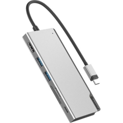 Alogic Ultra Dock UNI Gen 2 USB Type C Docking Station for Notebook/Tablet/Smartphone - Memory Card Reader - SD, microSD - 100 W - Space Gray - 4K - 3840 x 2160 - 2 x USB Type-A Ports - USB Type-A - USB Type-C - HDMI - Wired - macOS, Windows, ChromeOS ULD