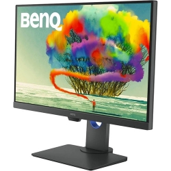 BenQ PD2705Q 27" WQHD WLED LCD Monitor - 16:9 - Dark Grey - 685.80 mm Class - In-plane Switching (IPS) Technology - 2560 x 1440 - 16.7 Million Colours - 300 cd/m² - 5 ms - HDMI - DisplayPort - USB Hub, Media Player PD2705Q