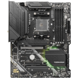 MSI MAG B550 TOMAHAWK MAX WIFI Desktop Motherboard - AMD B550 Chipset - Socket AM4 - ATX - Ryzen, Ryzen 5, Ryzen 3 Processor Supported - 128 GB DDR4 SDRAM Maximum RAM - DIMM, UDIMM - 4 x Memory Slots - Gigabit Ethernet - IEEE 802.11 a/b/g/n/ac/ax - HD MAG