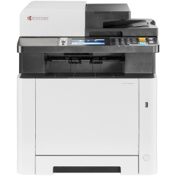 Kyocera Ecosys M5526CDW/A Wireless Laser Multifunction Printer - Colour - Copier/Printer/Scanner - 26 ppm Mono/26 ppm Color Print - 9600 x 600 dpi Print - Automatic Duplex Print - Colour Flatbed Scanner - 600 dpi Optical Scan - Gigabit Ethernet Ethern 110