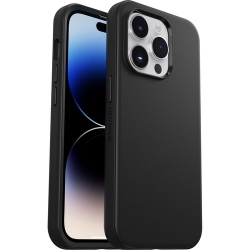 OtterBox Symmetry Case for Apple iPhone 14 Pro Smartphone - Black - Drop Resistant, Bacterial Resistant - Polycarbonate, Synthetic Rubber, Plastic 77-88500
