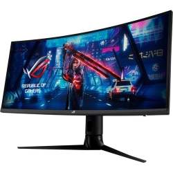 Asus ROG Strix XG349C 34.1" UW-QHD Curved Screen LED Gaming LCD Monitor - 21:9 - 863.60 mm Class - Fast IPS - 3440 x 1440 - 1.07 Billion Colors - FreeSync/G-Sync - 400 cd/m² Typical - 1 ms - HDMI - DisplayPort - USB Hub, KVM Switch XG349C