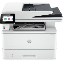HP LaserJet Pro 4101fdn Laser Multifunction Printer - Monochrome - White - Copier/Fax/Printer/Scanner - 4800 x 600 dpi Print - Automatic Duplex Print - Up to 80000 Pages Monthly - Colour Flatbed Scanner - 1200 dpi Optical Scan - Monochrome Fax - Gigab 2Z6