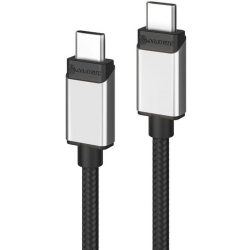 Alogic Ultra Fast Plus 2 m USB-C Data Transfer Cable for Chromebook, USB Device, Computer, Notebook, Smartphone, Tablet - First End: 1 x USB 2.0 Type C - Male - Second End: 1 x USB 2.0 Type C - Male - 480 Mbit/s - Space Gray SULCC2G202-SGR