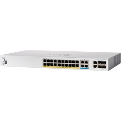 Cisco Business 350 CBS350-24MGP-4X 26 Ports Manageable Ethernet Switch - Gigabit Ethernet, 2.5 Gigabit Ethernet, 10 Gigabit Ethernet - 10/100/1000Base-T, 10GBase-T, 10GBase-X, 2.5GBase-T - 3 Layer Supported - Modular - 64.80 W Power Consumption - 375  CBS
